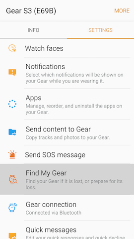 Gear S3 Frontier: How do I reset my Samsung Gear S3 Frontier (SM-R760)?
