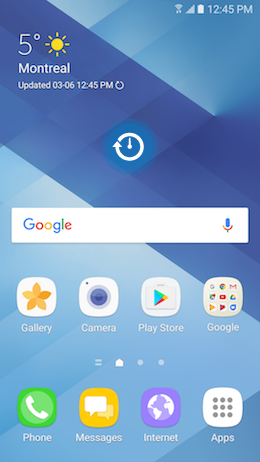 Galaxy A5 (2017): How do I change the wallpaper on my Samsung Galaxy A5 2017 (SM-A520W)?