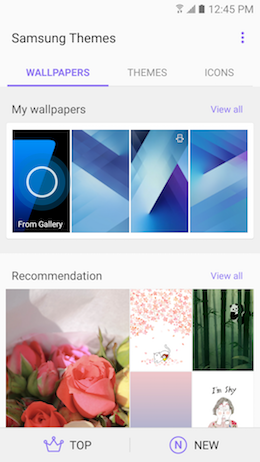 Galaxy A5 (2017): How do I change the wallpaper on my Samsung Galaxy A5 2017 (SM-A520W)?