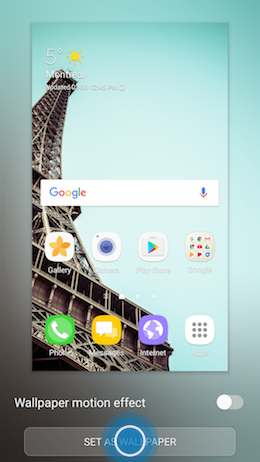 Galaxy A5 (2017): How do I change the wallpaper on my Samsung Galaxy A5 2017 (SM-A520W)?
