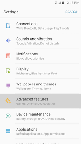 Galaxy A5 (2017): How do I take screenshots on my Samsung Galaxy A5 2017 (SM-A520W)?