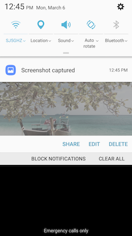 Galaxy A5 (2017): How do I take screenshots on my Samsung Galaxy A5 2017 (SM-A520W)?