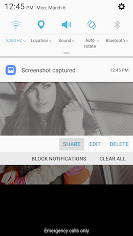 Galaxy A5 (2017): How do I take screenshots on my Samsung Galaxy A5 2017 (SM-A520W)?
