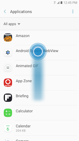 How do I Download or Remove an app on my Samsung Galaxy A5 2017?