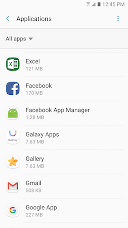 How do I Download or Remove an app on my Samsung Galaxy A5 2017?