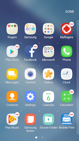 How do I Download or Remove an app on my Samsung Galaxy A5 2017?