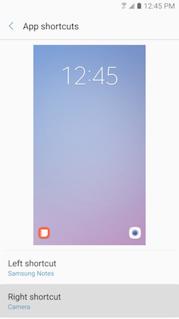 How can I pin apps on the lock screen of my Samsung Galaxy A5 2017 to quickly launch them?