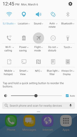 Flight mode 6