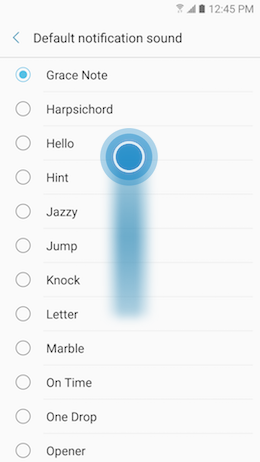 How do I Change Notification Sounds on my Samsung Galaxy A5 2017?