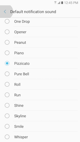 How do I Change Notification Sounds on my Samsung Galaxy A5 2017?