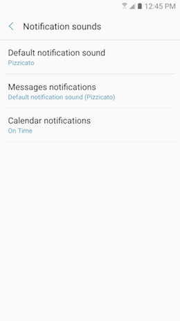 How do I Change Notification Sounds on my Samsung Galaxy A5 2017?
