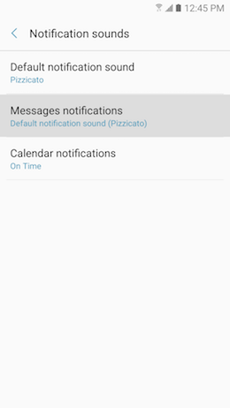 How do I Change Notification Sounds on my Samsung Galaxy A5 2017?