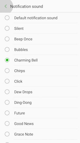 How do I Change Notification Sounds on my Samsung Galaxy A5 2017?