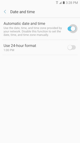 How do I Change the Time and Date on my Samsung Galaxy A5 2017?
