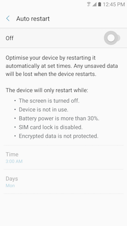 Auto restart 4
