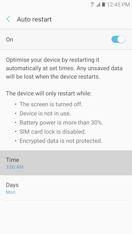 Auto restart 6