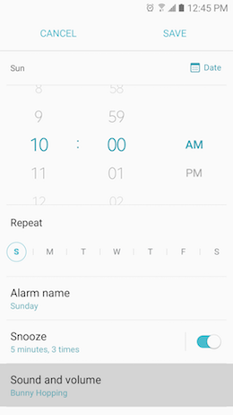 Galaxy A5 (2017): How do I set alarms on my Samsung Galaxy A5 2017 (SM-A520W)?