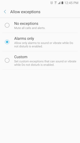 Galaxy A5 (2017): How do I set alarms on my Samsung Galaxy A5 2017 (SM-A520W)?