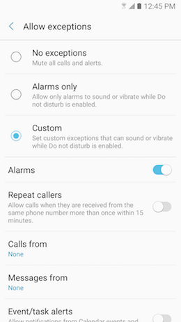 Galaxy A5 (2017): How do I set alarms on my Samsung Galaxy A5 2017 (SM-A520W)?