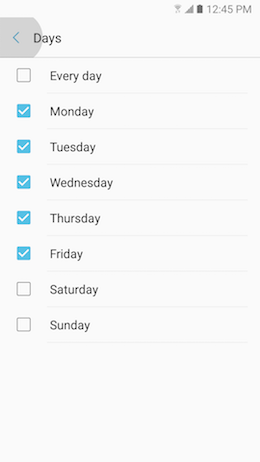 What is the Do not disturb feature, and how do I use it on my Galaxy A5 2017?