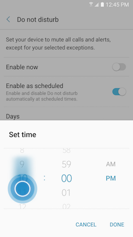 Galaxy A5 (2017): How do I set alarms on my Samsung Galaxy A5 2017 (SM-A520W)?
