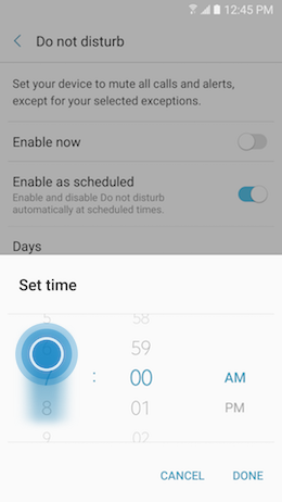 Galaxy A5 (2017): How do I set alarms on my Samsung Galaxy A5 2017 (SM-A520W)?