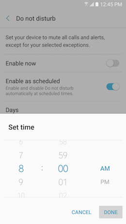 Galaxy A5 (2017): How do I set alarms on my Samsung Galaxy A5 2017 (SM-A520W)?