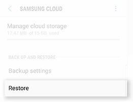 Samsung Cloud 5