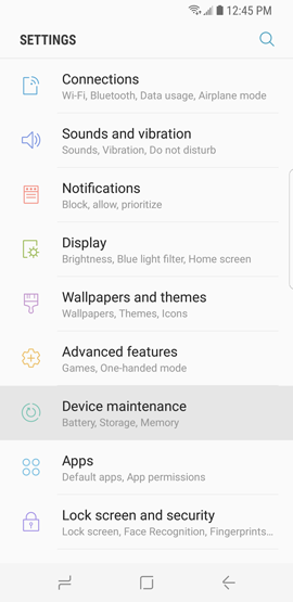Device maintenance 9