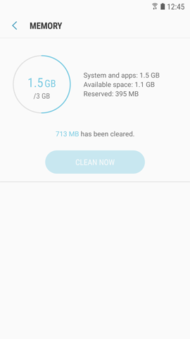 How can I use device maintenance to optimize the performance of my Galaxy S6?
