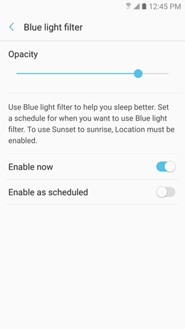Blue light filter 5