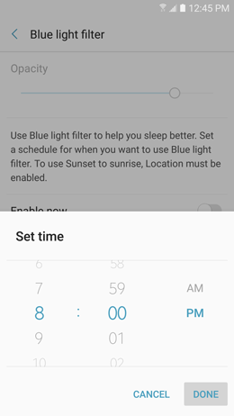 Blue light filter 9