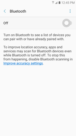 How do I pair my Samsung Galaxy A5 2017 to a Bluetooth device?