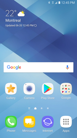 How do I pair my Samsung Galaxy A5 2017 to a Bluetooth device?