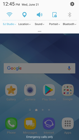 How do I pair my Samsung Galaxy A5 2017 to a Bluetooth device?