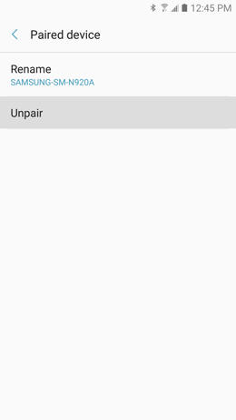 How do I pair my Samsung Galaxy A5 2017 to a Bluetooth device?