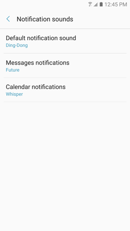 How do I change the volume settings and notification sounds on my Samsung Galaxy A5 2017?