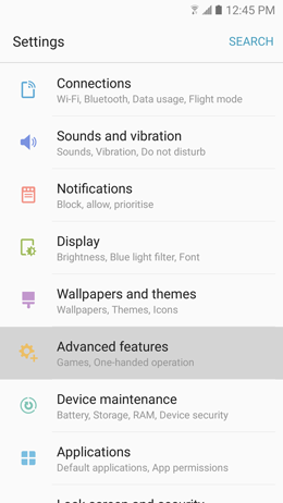 How do I monitor and extend battery life for my Samsung Galaxy A5 2017?