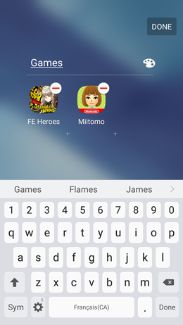 Galaxy A5 (2017): How do I create a folder on my Samsung Galaxy A5 2017 (SM-A520W)?