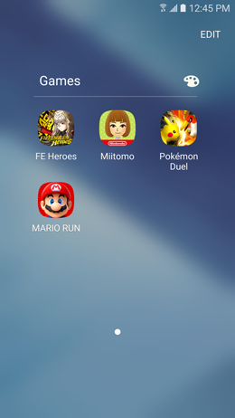Galaxy A5 (2017): How do I create a folder on my Samsung Galaxy A5 2017 (SM-A520W)?