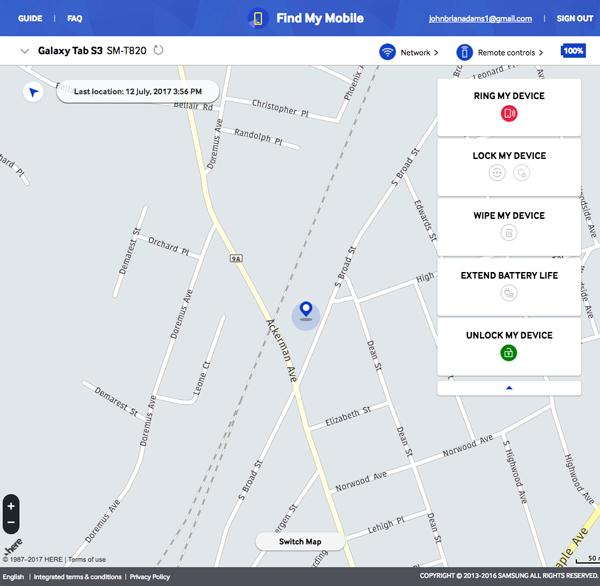 Find My Mobile 6