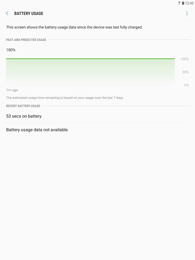 How do I monitor and extend battery life for my Galaxy Tab S3?