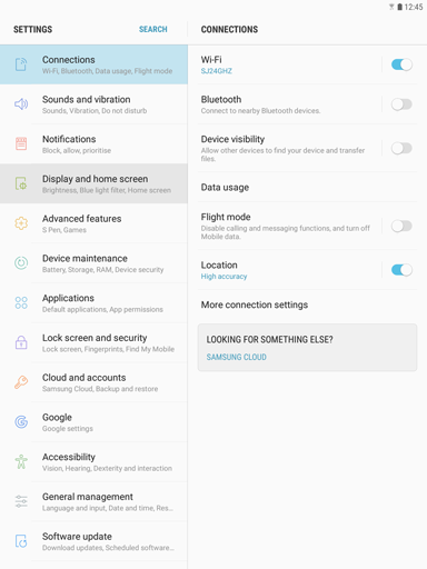 How do I monitor and extend battery life for my Galaxy Tab S3?
