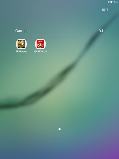 Galaxy Tab S3: How do I create a folder on my Samsung Galaxy Tab S3 (SM-T820)?