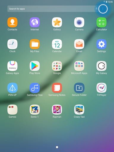 Galaxy Tab S3: How do I create a folder on my Samsung Galaxy Tab S3 (SM-T820)?