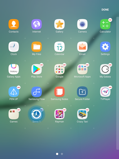 Galaxy Tab S3: How do I create a folder on my Samsung Galaxy Tab S3 (SM-T820)?