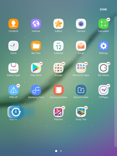 Galaxy Tab S3: How do I create a folder on my Samsung Galaxy Tab S3 (SM-T820)?