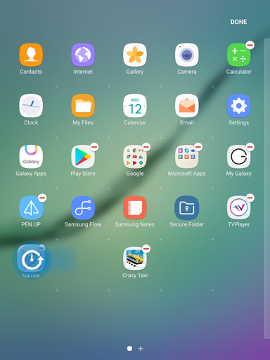 Galaxy Tab S3: How do I create a folder on my Samsung Galaxy Tab S3 (SM-T820)?