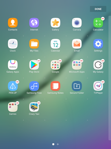 Galaxy Tab S3: How do I create a folder on my Samsung Galaxy Tab S3 (SM-T820)?