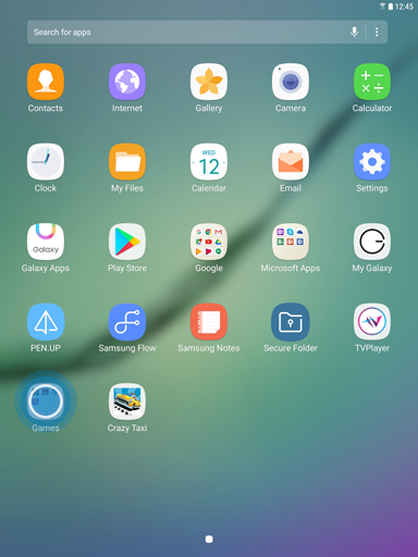 Galaxy Tab S3: How do I create a folder on my Samsung Galaxy Tab S3 (SM-T820)?